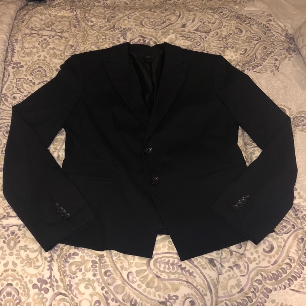Navy suit jacket